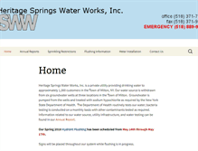 Tablet Screenshot of heritage-springs.com
